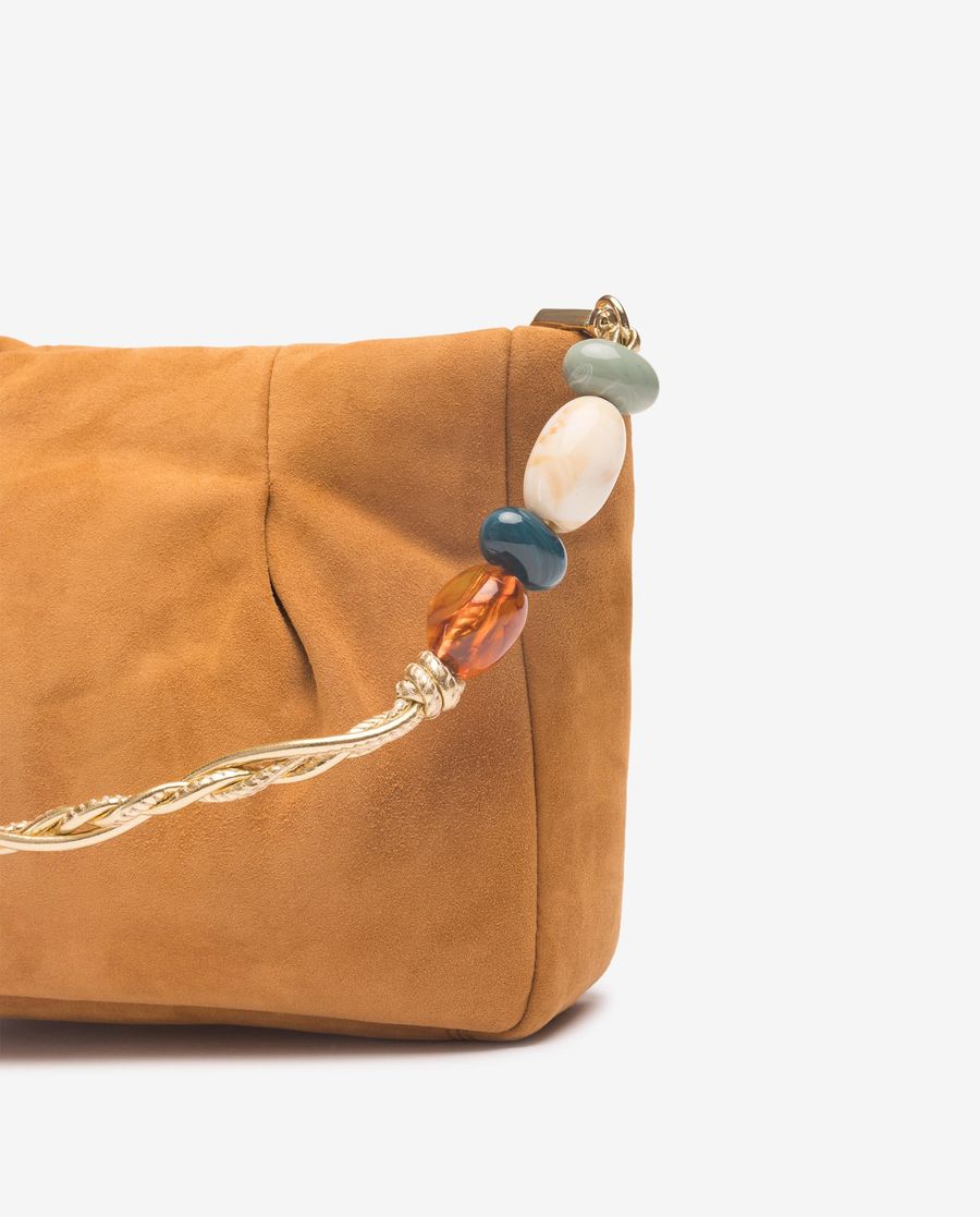 Sac à main Unisa avec poignées décoratives - Marron