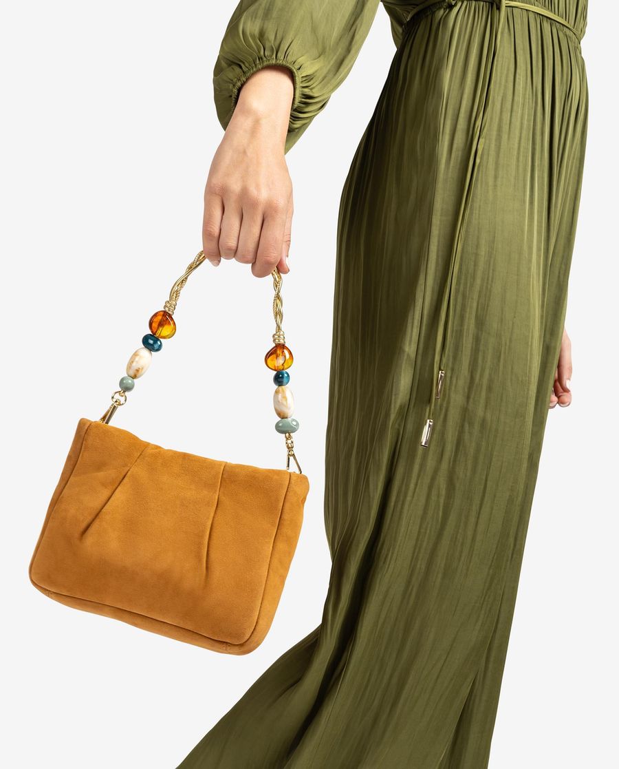 Sac à main Unisa avec poignées décoratives - Marron