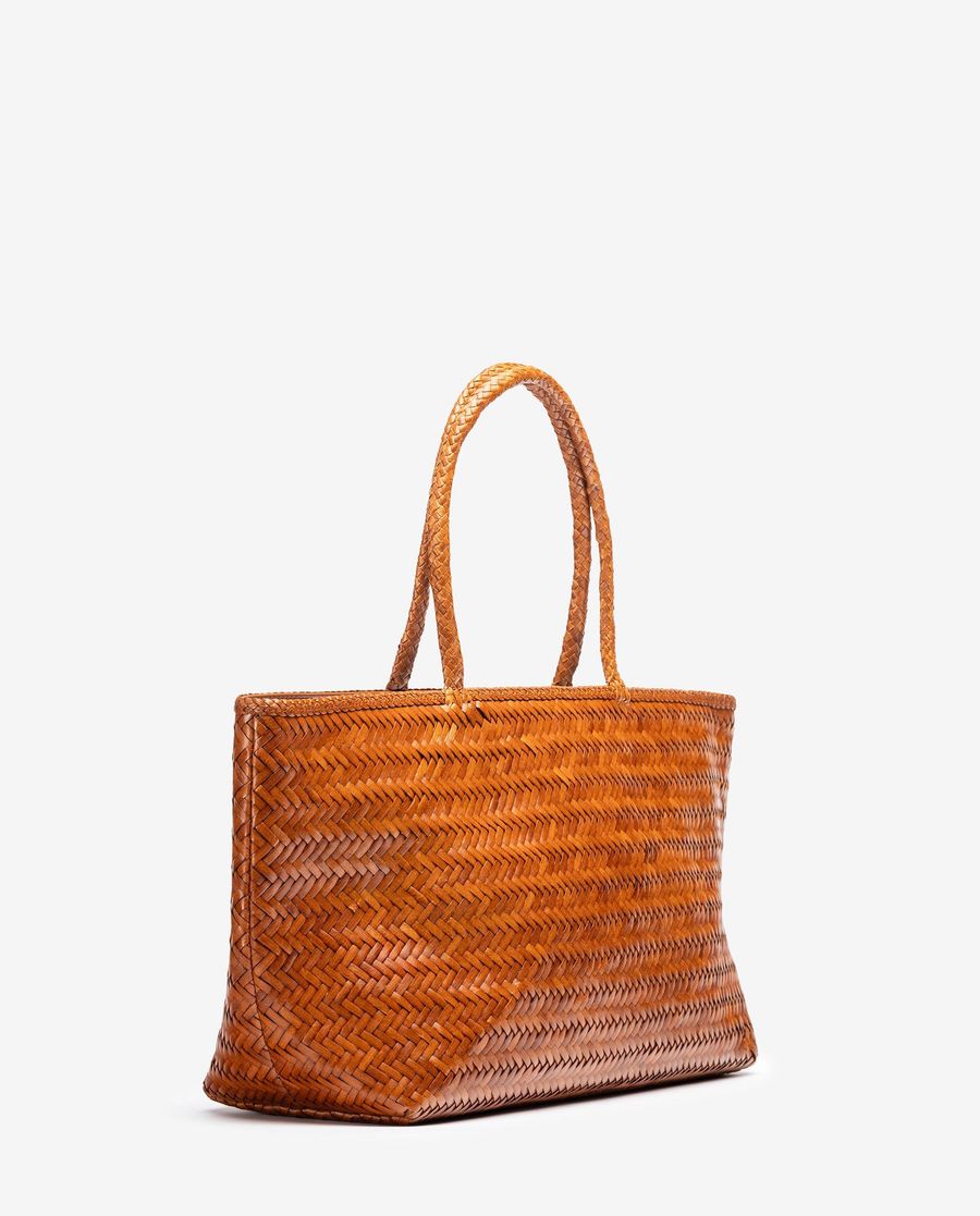 Sac cabas tressé Unisa Femme - Marron