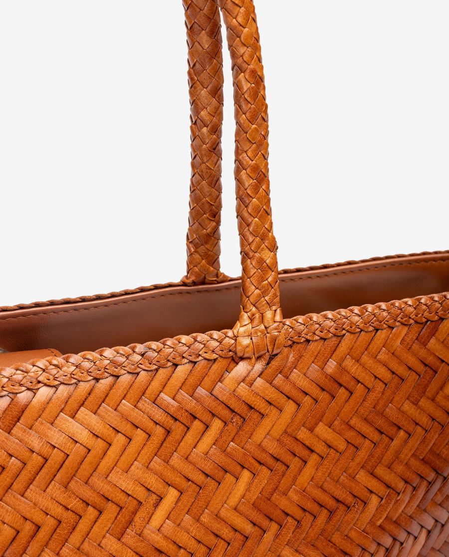 Sac cabas tressé Unisa Femme - Marron
