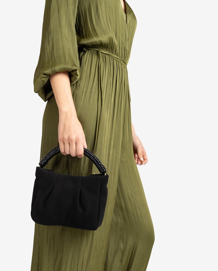 Sac à main en daim Unisa pour femme - Noir