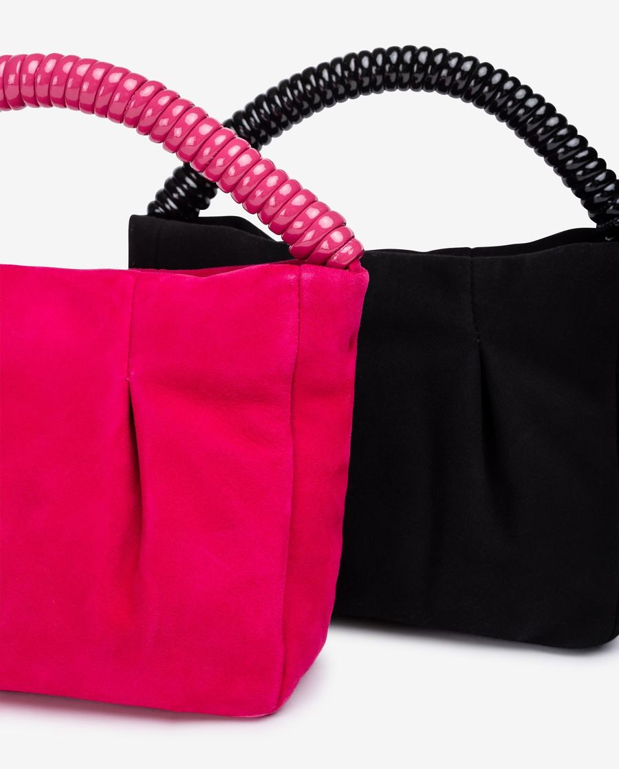 Sac à main en daim Unisa pour femme - Noir
