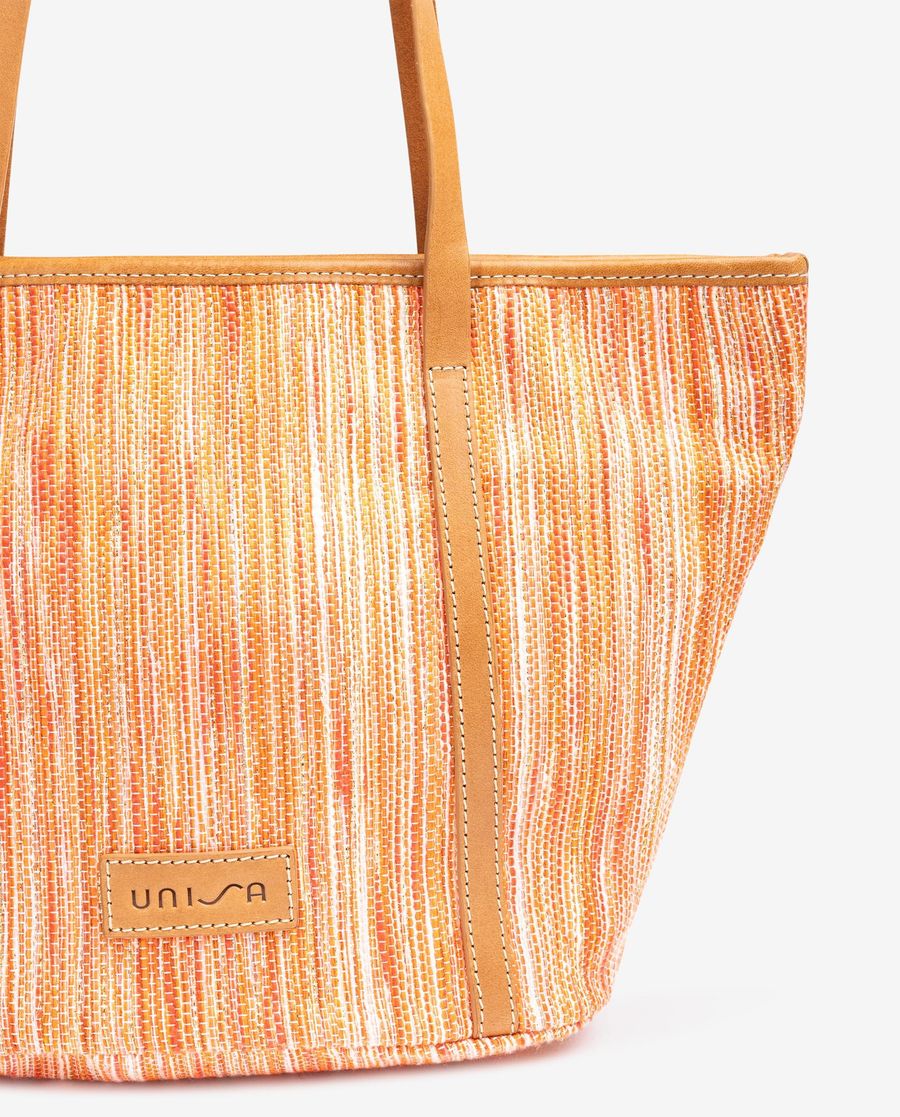 Sac cabas en tissu Jarapa Unisa Femme - Rouge
