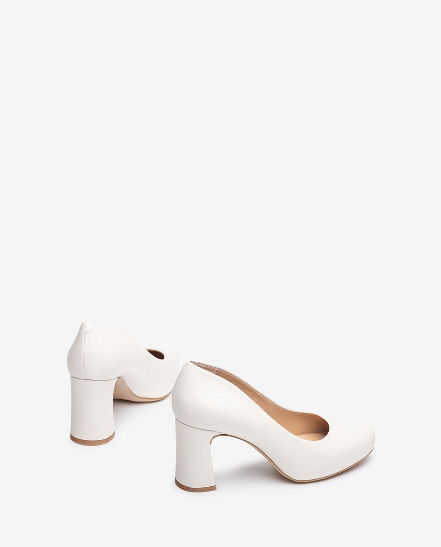 Escarpins à plateforme pour femme - Blanc
