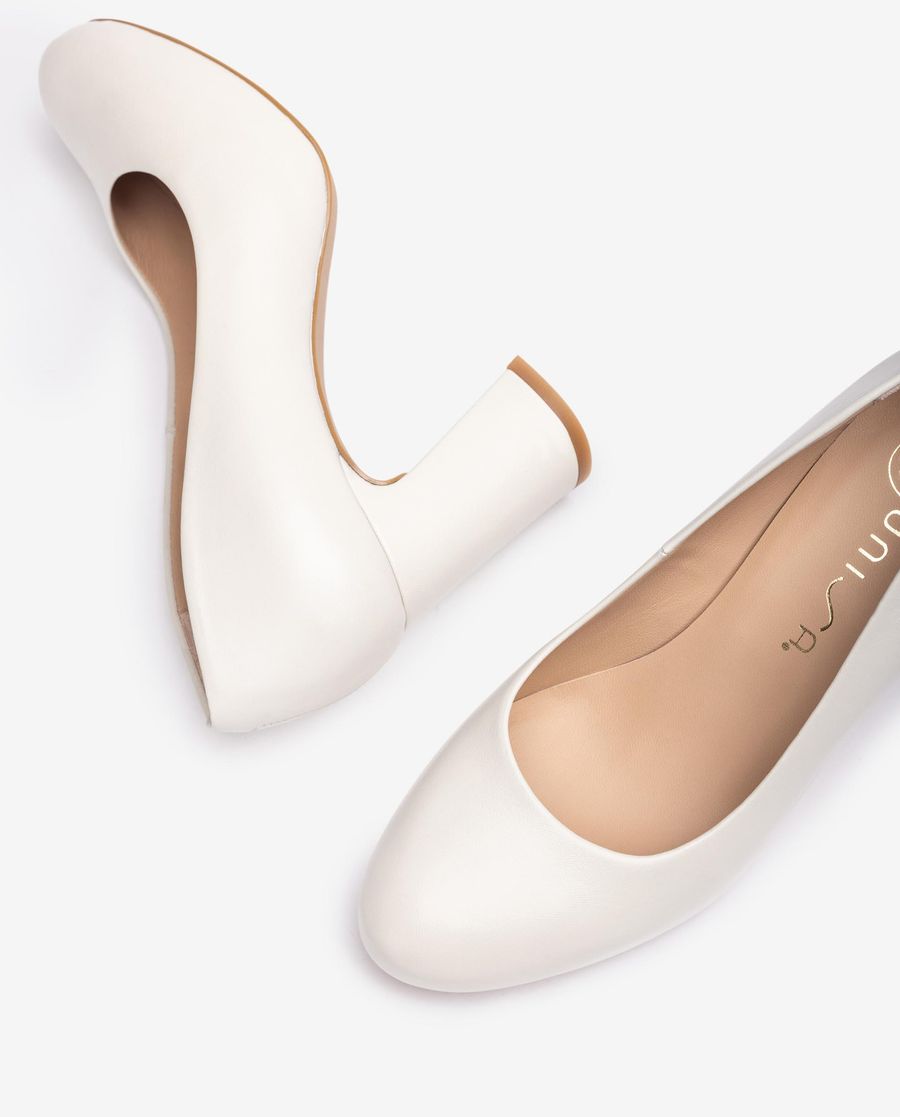 Escarpins à plateforme pour femme - Blanc