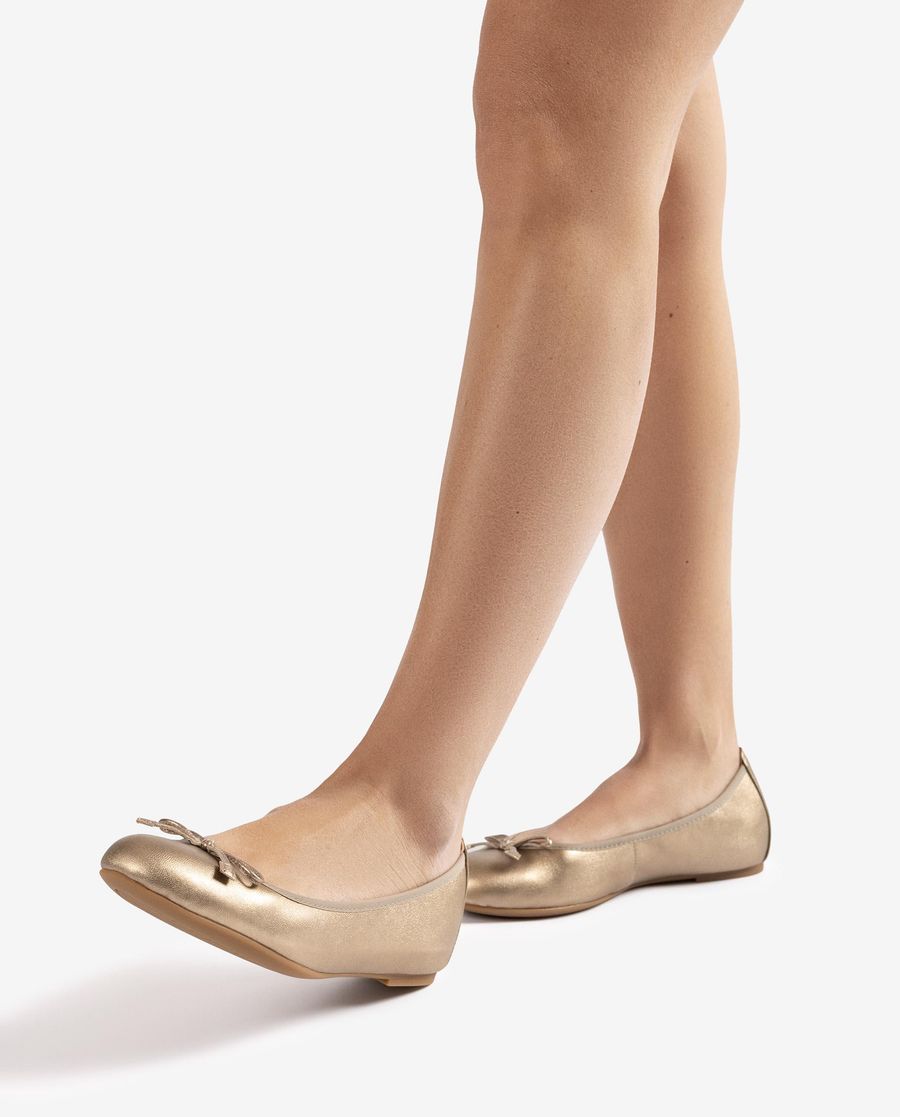 Ballerines Unisa Femme à bout rond - Bronze