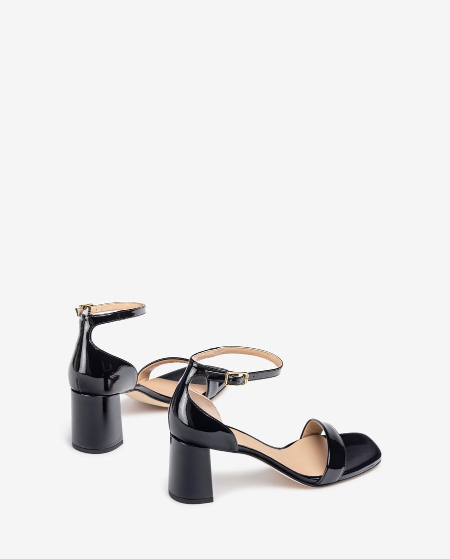 Sandales à bout carré pour femme Unisa - Noir