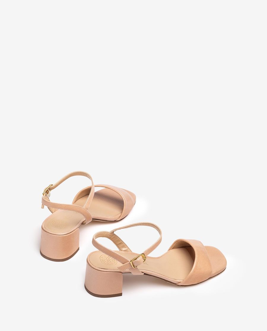 Sandales à talon carré Unisa pour femme - Rose