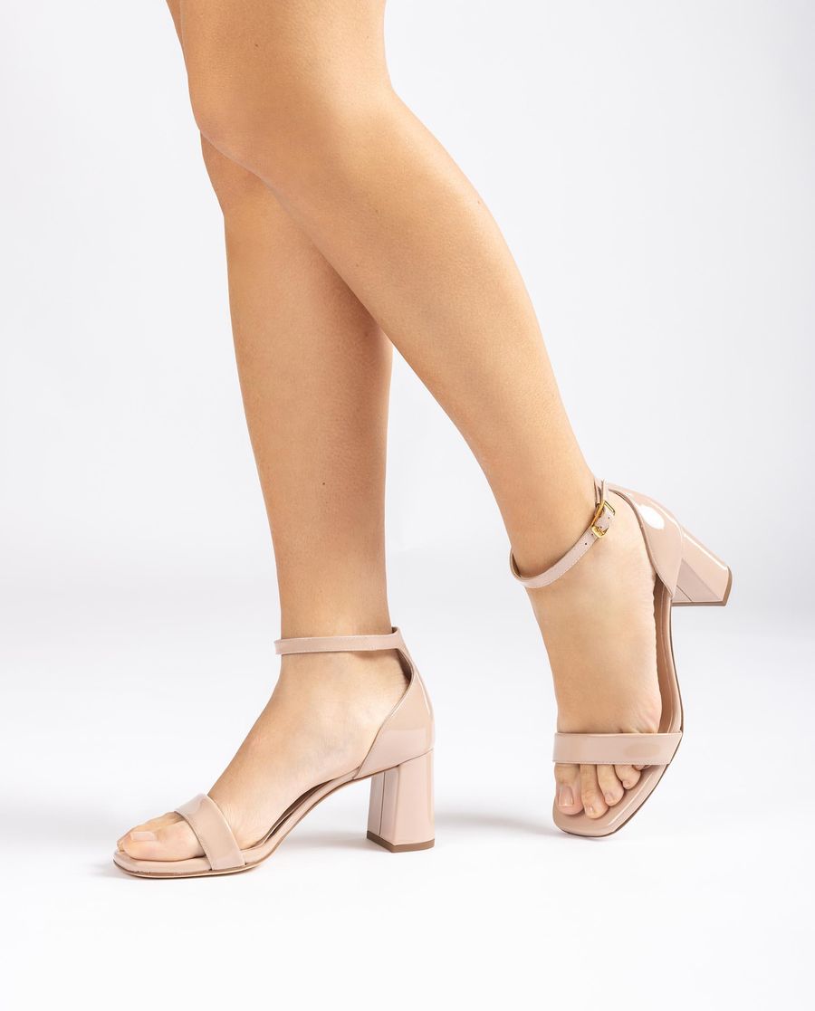 Sandales Unisa à bout carré pour femme - Rose
