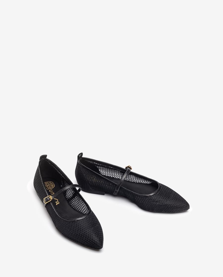 Ballerines à bout pointu Unisa pour femme - Noir