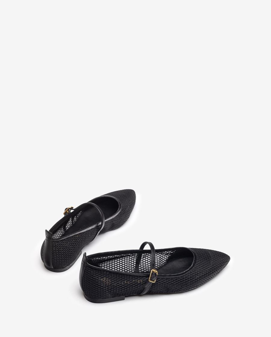 Ballerines à bout pointu Unisa pour femme - Noir