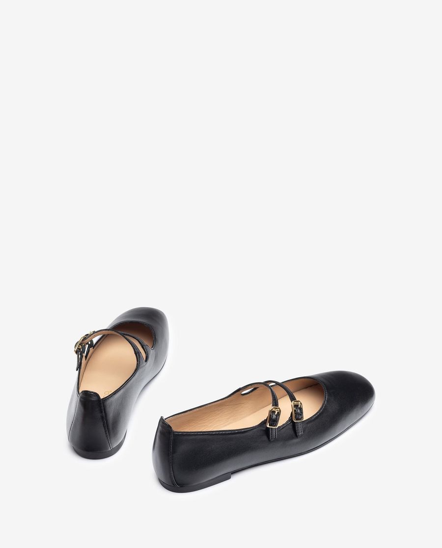 Ballerines à boucle Unisa pour femme - Noir