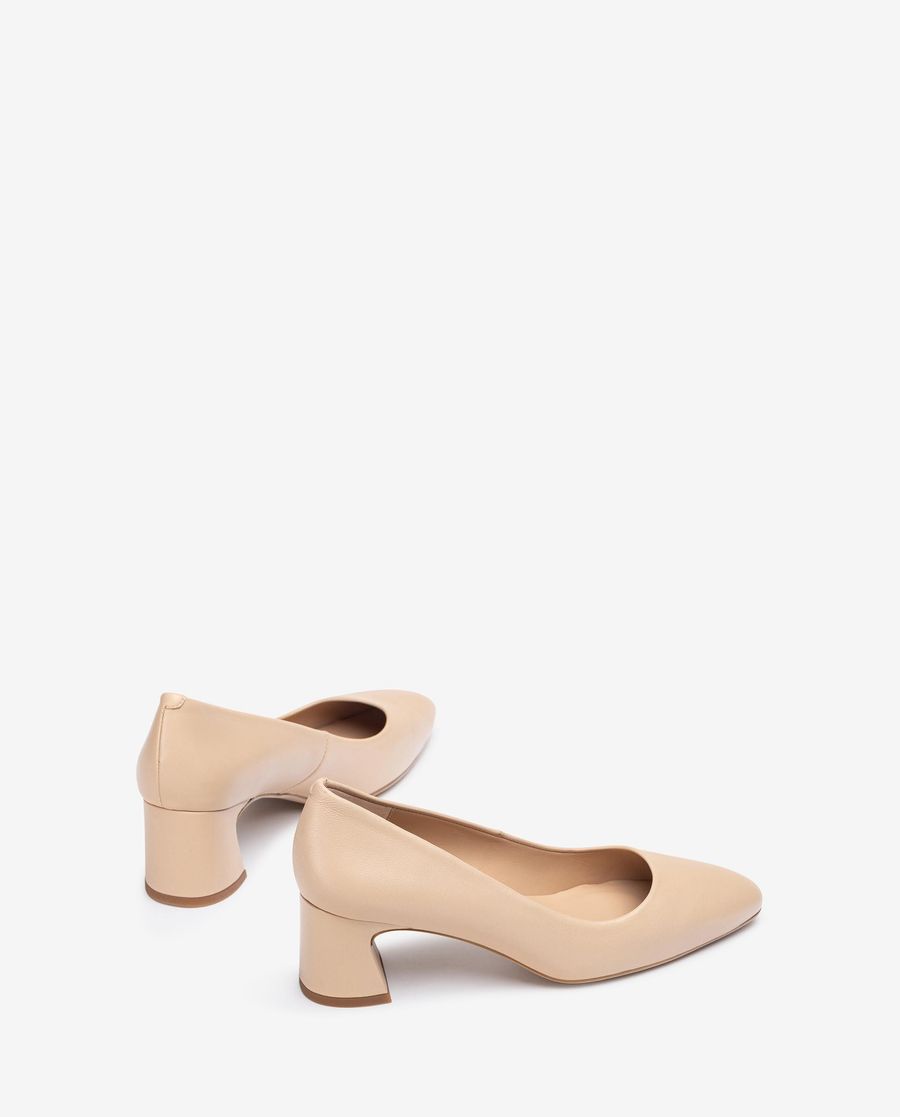 Escarpins à bout carré Unisa pour femme - Beige