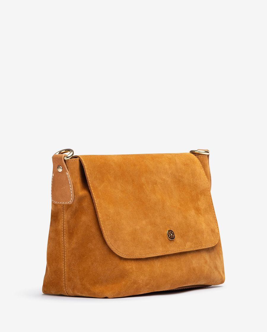Sac bandoulière moyen Unisa Femme - Marron