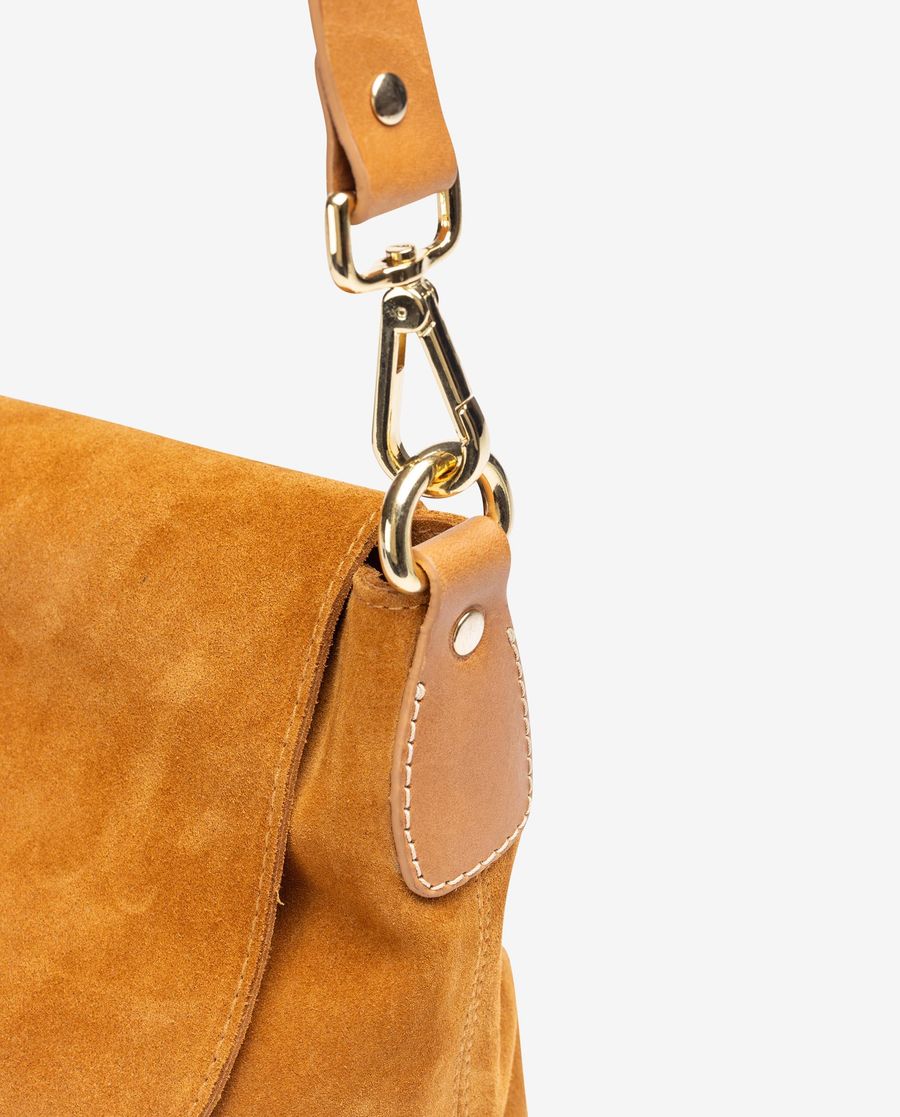 Sac bandoulière moyen Unisa Femme - Marron