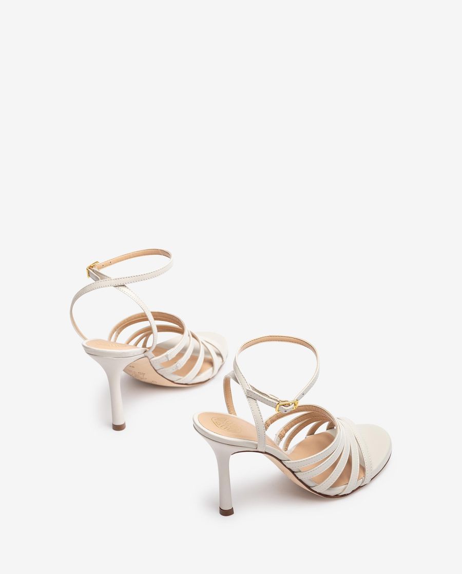 Sandales à talons hauts et brides Unisa - Blanc