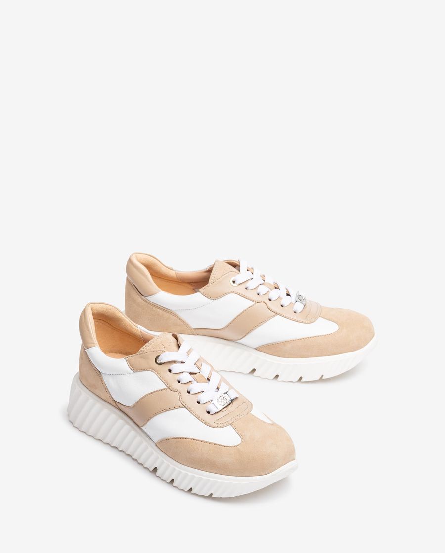 Chaussures de sport ultra-légères Unisa pour femme - Beige