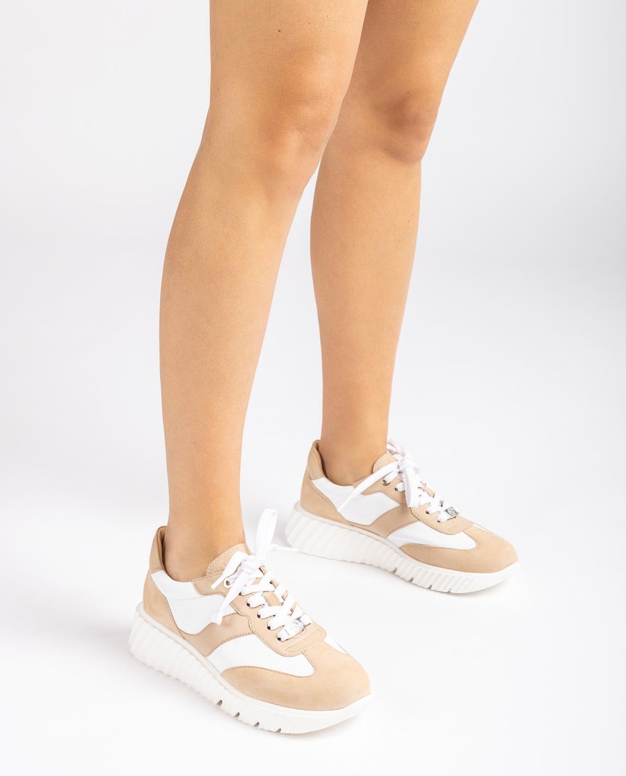 Chaussures de sport ultra-légères Unisa pour femme - Beige