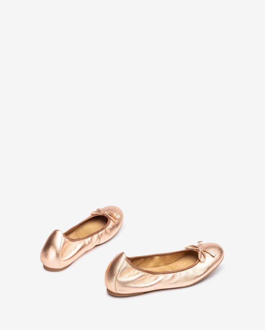 Ballerines à bout rond Unisa Femme - Rose