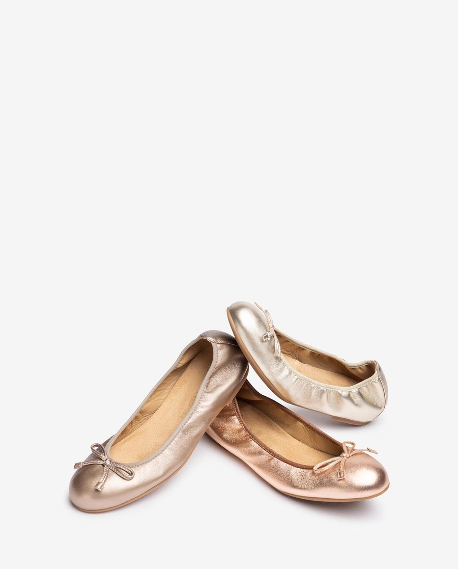 Ballerines à bout rond Unisa Femme - Rose
