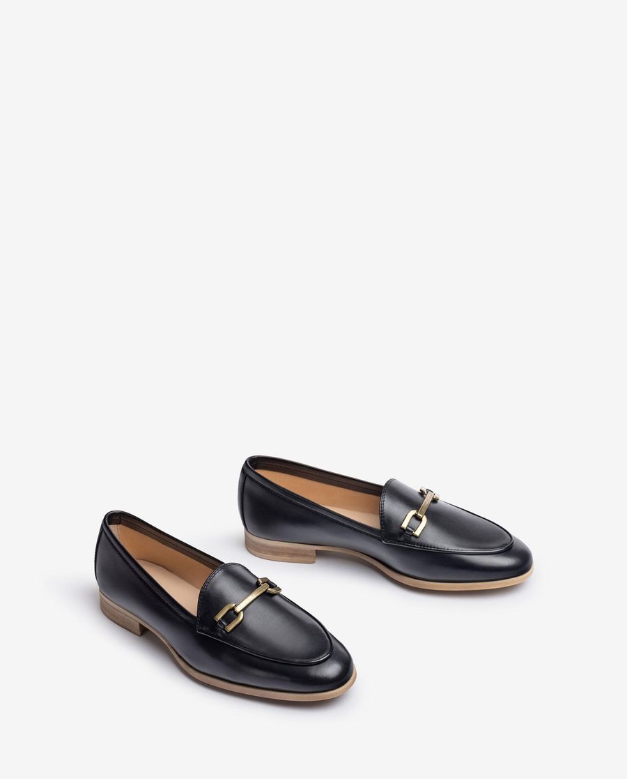 Mocassins à ornements Unisa pour femme - Noir