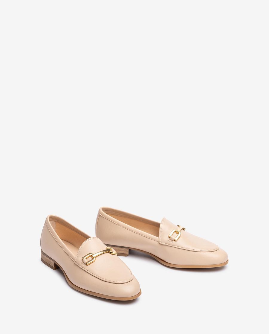 Mocassins Unisa pour femme avec Ornement - Beige