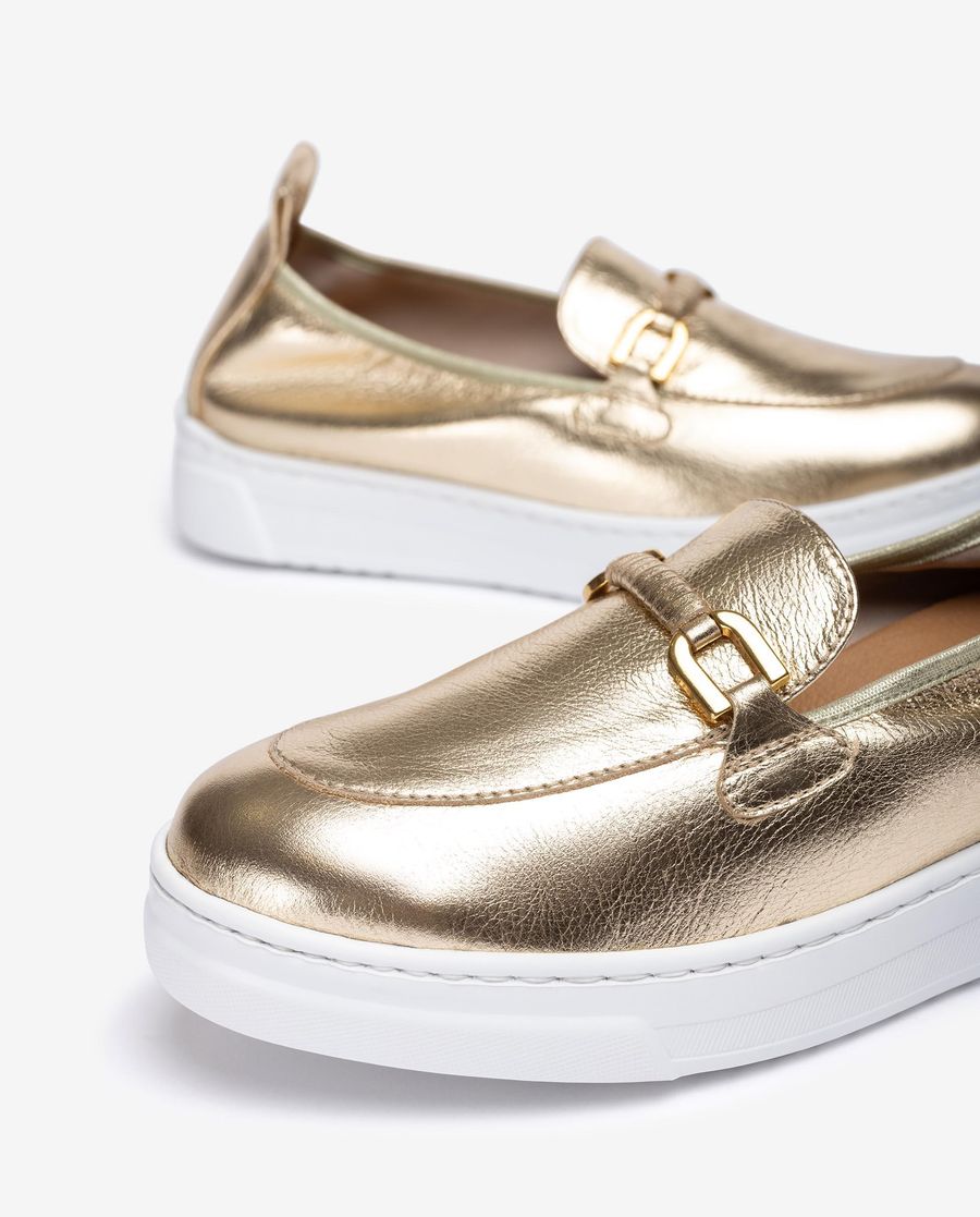 Mocassins ultra-légers Unisa pour femme - Doré