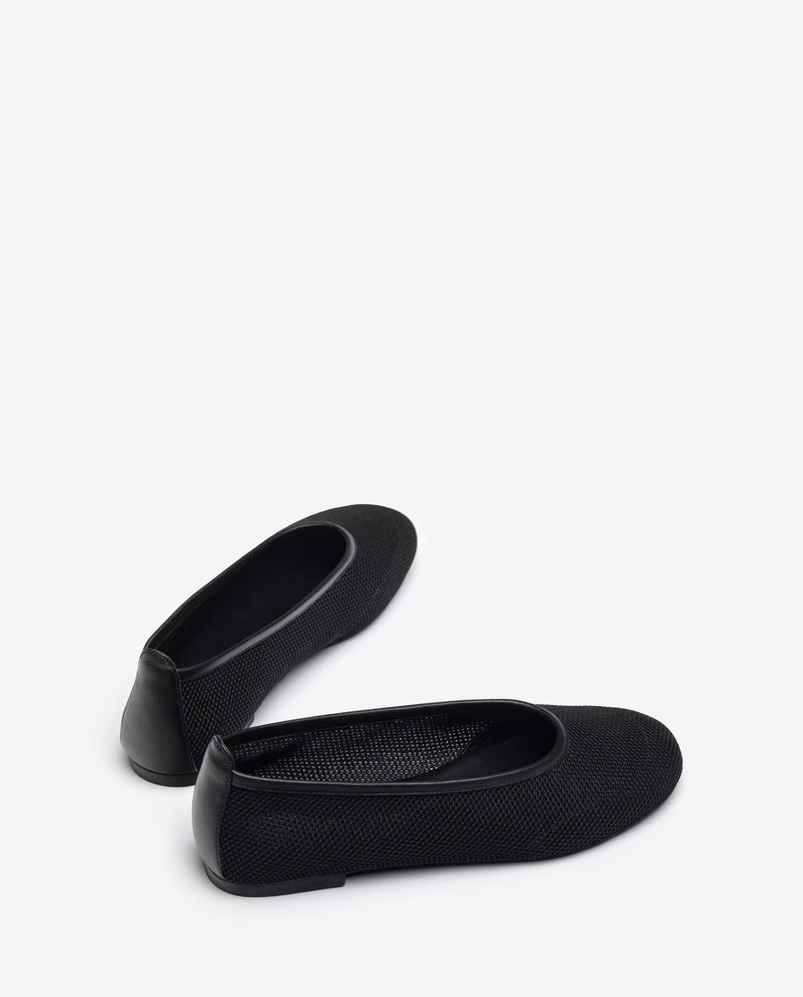 Ballerines en résille Unisa pour femme - Noir