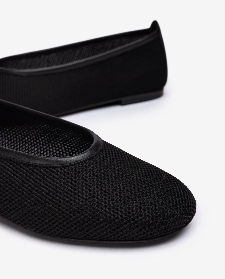 Ballerines en résille Unisa pour femme - Noir