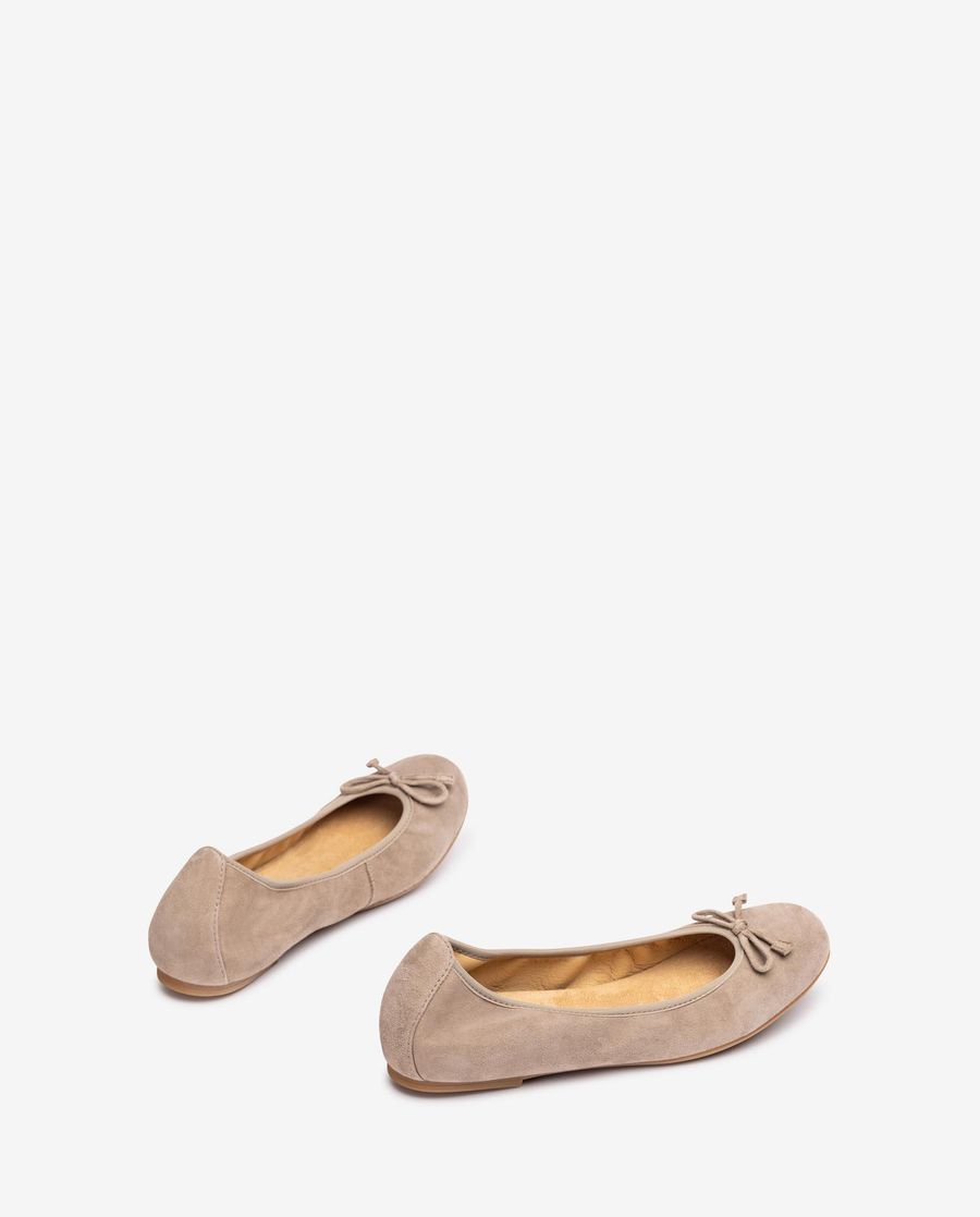 Ballerines Unisa Femme à bout rond - Marron