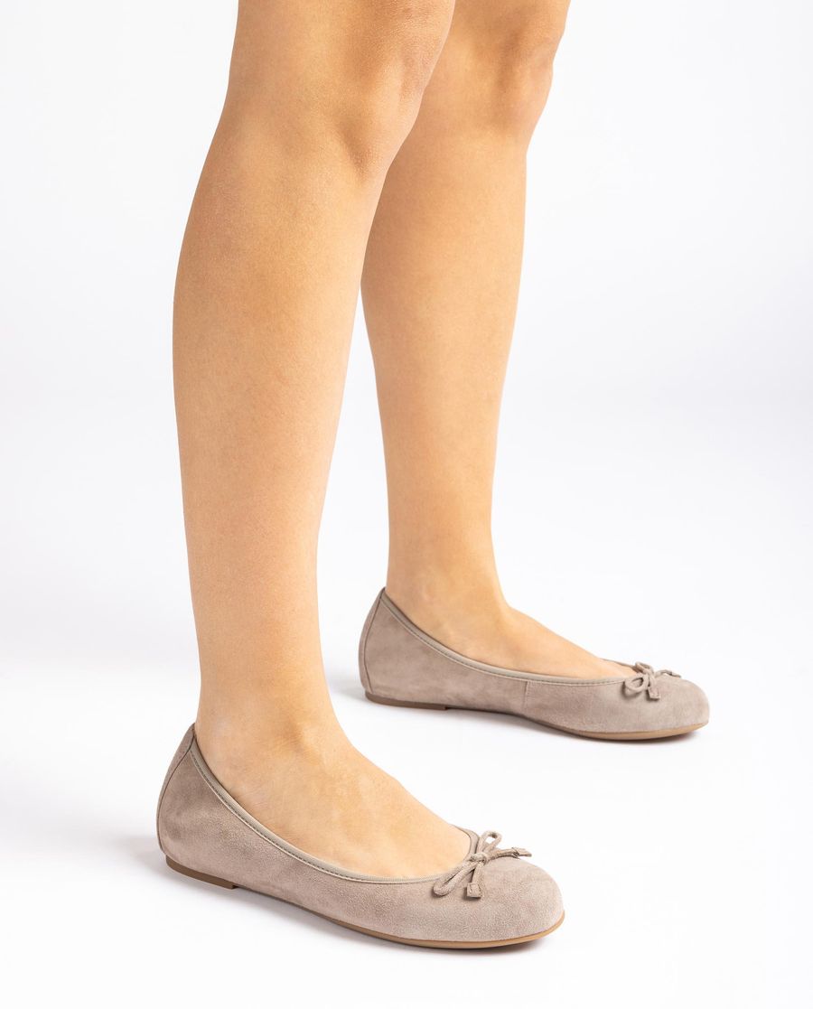Ballerines Unisa Femme à bout rond - Marron