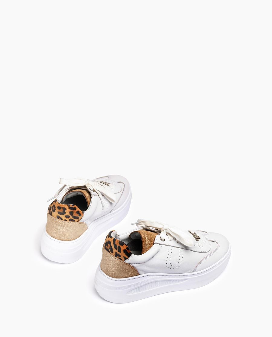 Chaussures de sport Unisa à semelles longues pour femme - Blanc