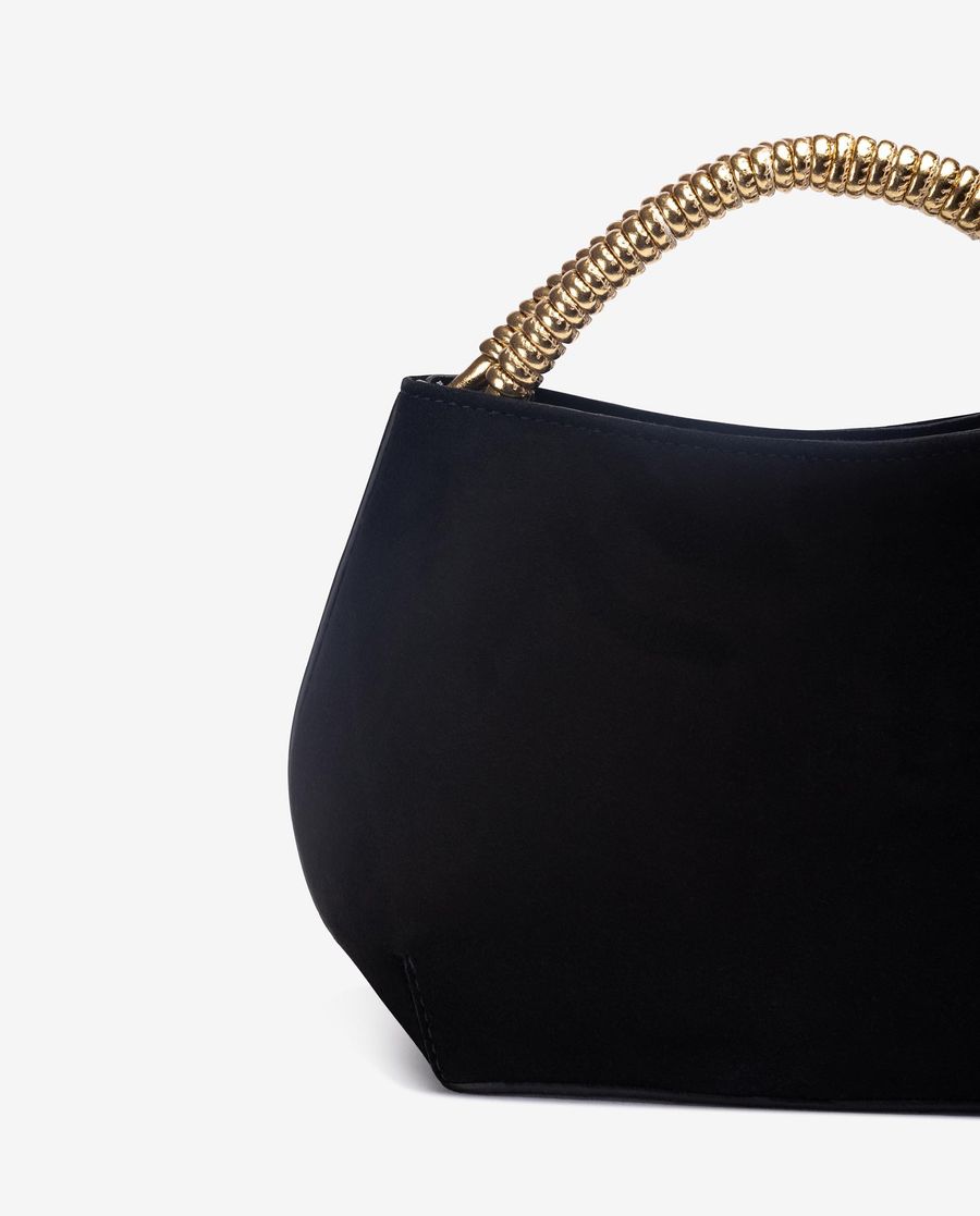 Sac à main Unisa Femme avec poignée spirale - Noir