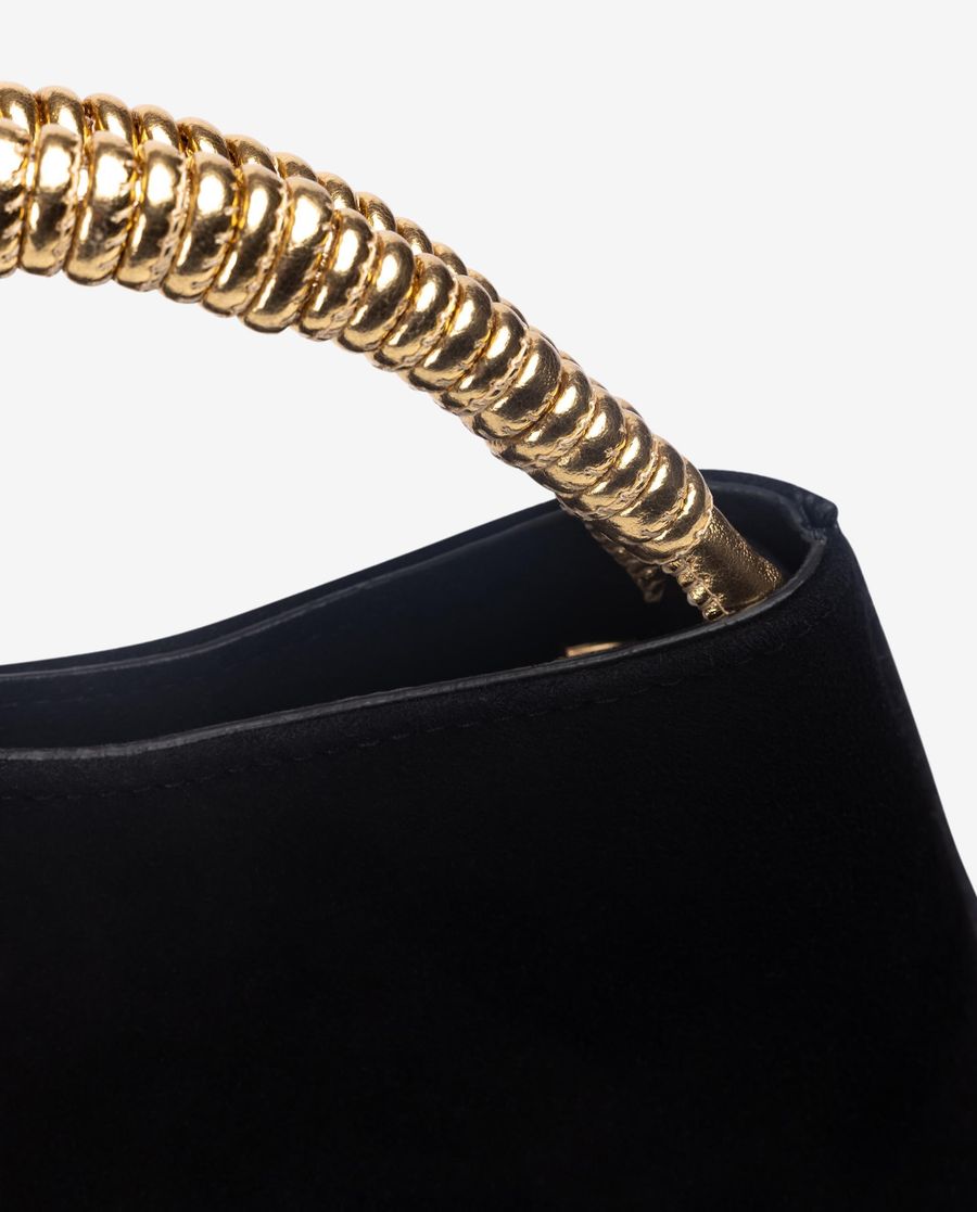Sac à main Unisa Femme avec poignée spirale - Noir