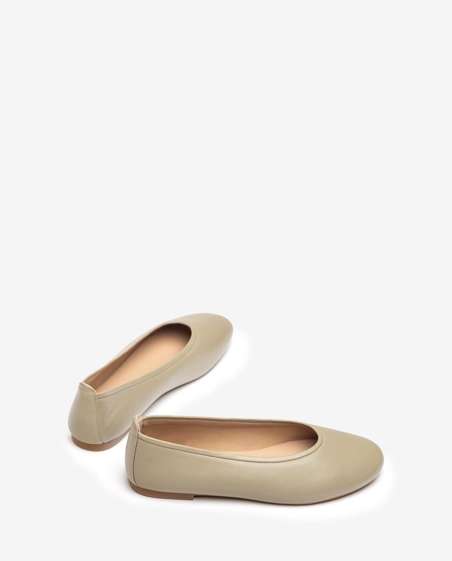 Ballerines à bout rond Unisa pour femme - Vert