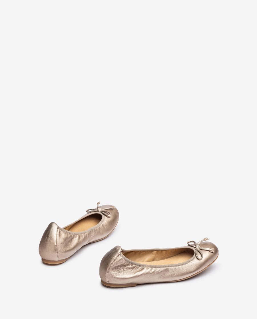 Ballerines Unisa Femme à bout rond - Bronze