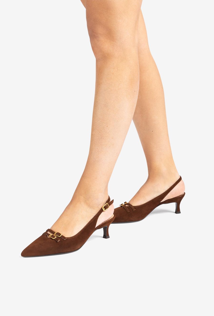 Sandales à bride arrière et boucles Unisa pour femme - Bonbon