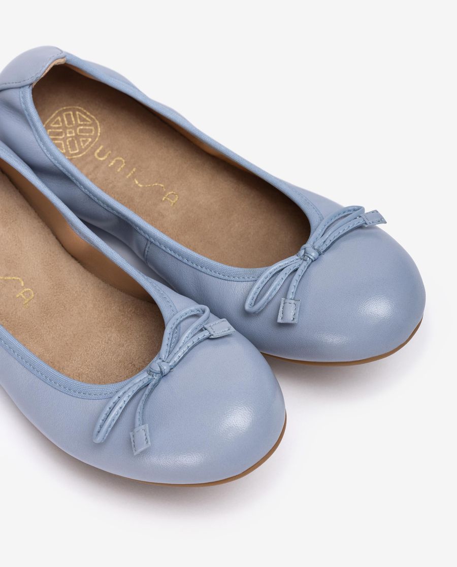 Unisa Ballerines rondes pour femme Bout pointu - Bleu