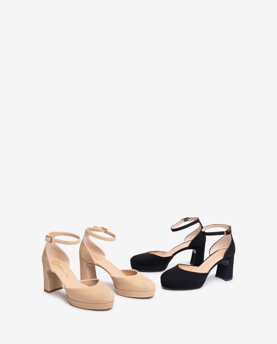 Escarpins Unisa Femme à talon compensé - Beige
