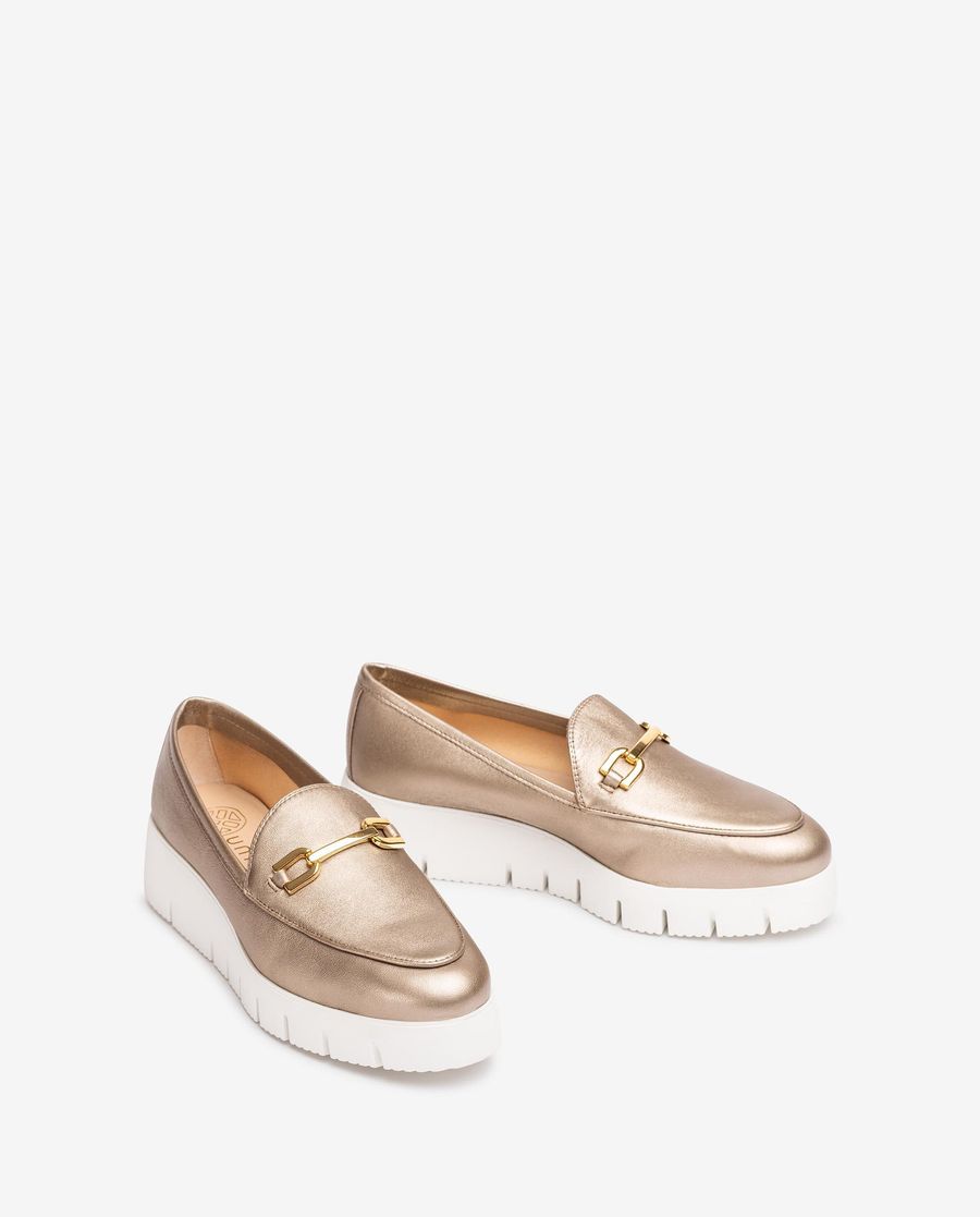 Mocassins à plateforme pour femme Unisa - Bronze