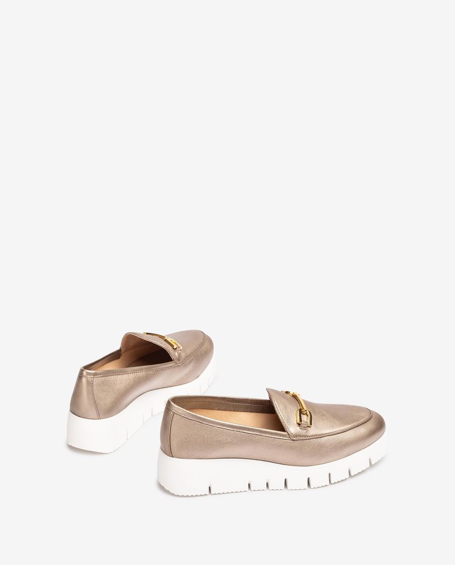 Mocassins à plateforme pour femme Unisa - Bronze