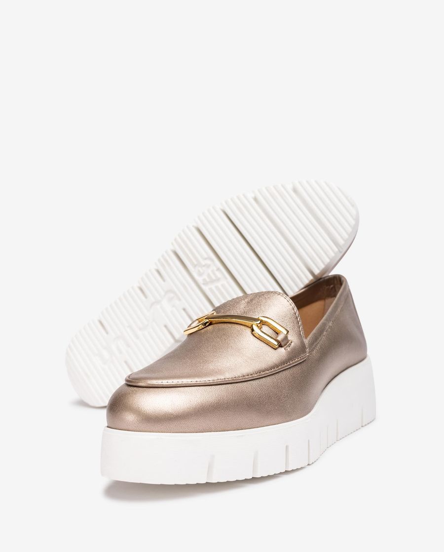 Mocassins à plateforme pour femme Unisa - Bronze
