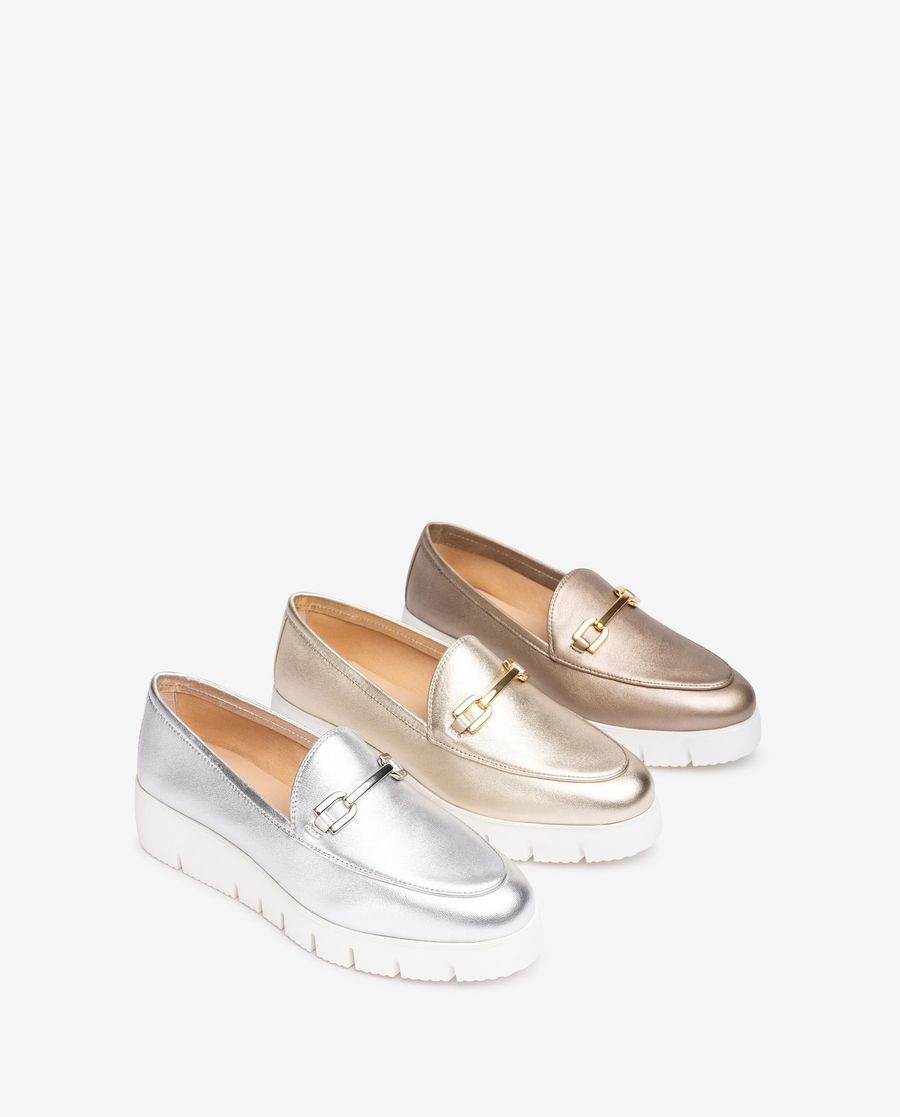 Mocassins à plateforme pour femme Unisa - Bronze