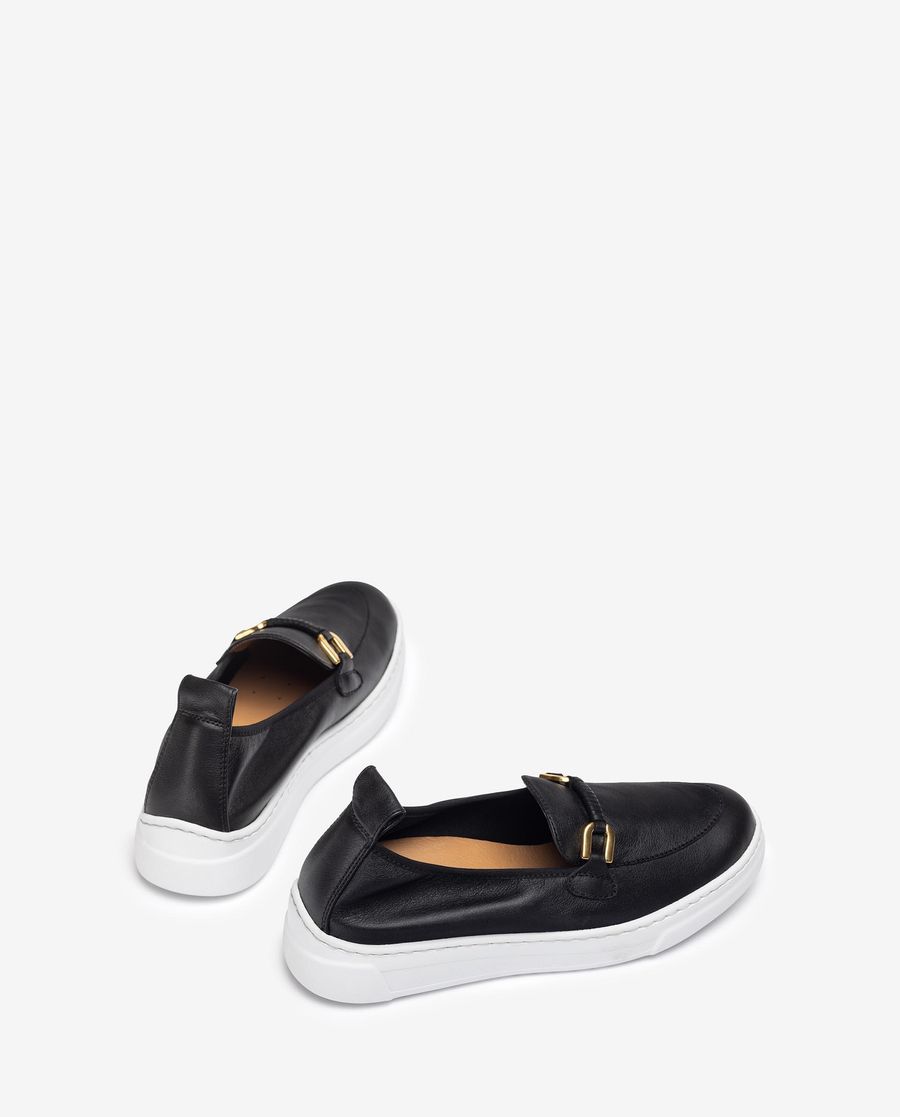 Mocassins ultra-légers Unisa pour femme - Noir