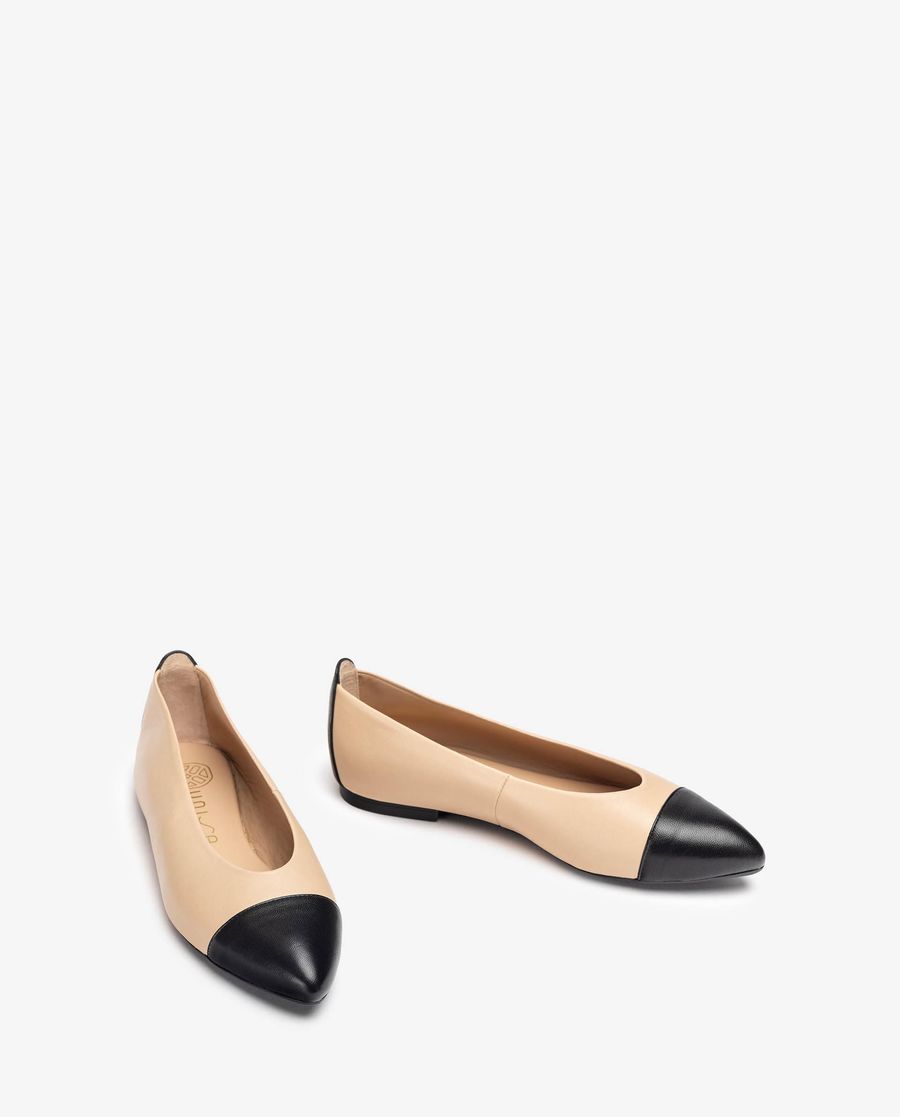 Ballerines à bout pointu Unisa Femme - Beige