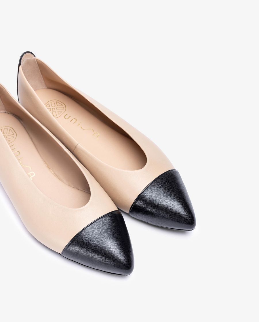 Ballerines à bout pointu Unisa Femme - Beige