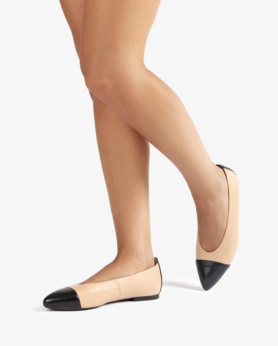Ballerines à bout pointu Unisa Femme - Beige