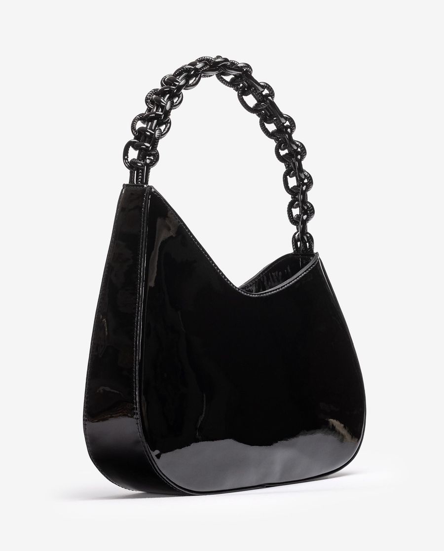 Sac asymétrique avec anse tressée Unisa pour femme - Noir