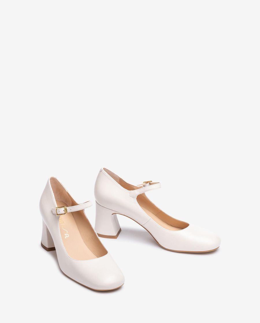 Babes Unisa à bout carré pour femme - Blanc