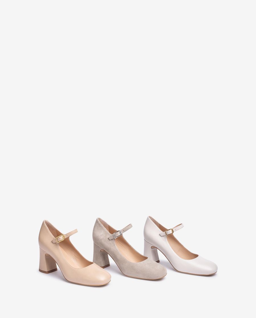 Babes Unisa à bout carré pour femme - Blanc